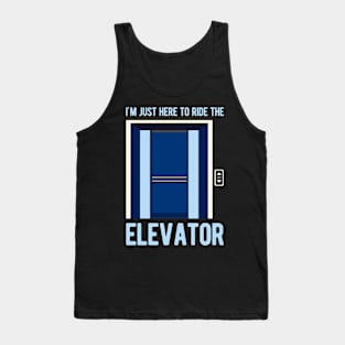 Funny Elevator Tank Top